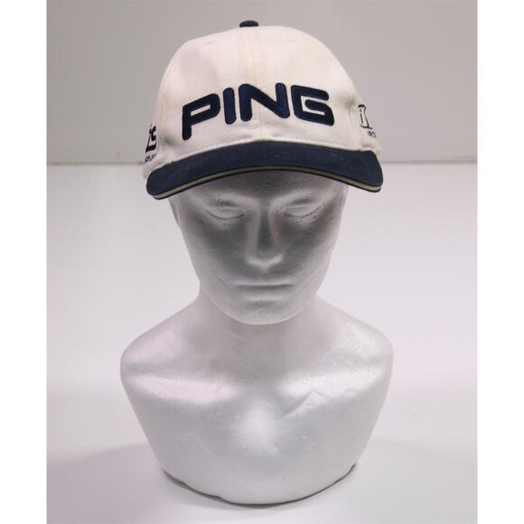 Ping TiSi Driver i3 Irons Vintage Adjustable Golf Hat Cap - Picture 2 of 7